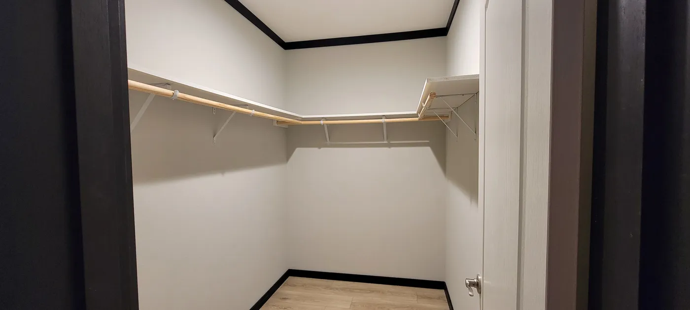 Spacious Walk in Closet in Master Suite.