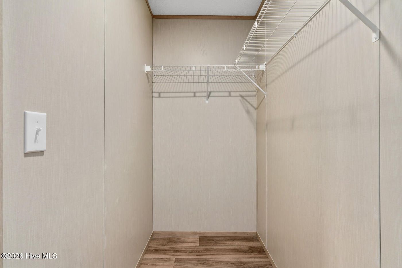 primary bedroom closet 