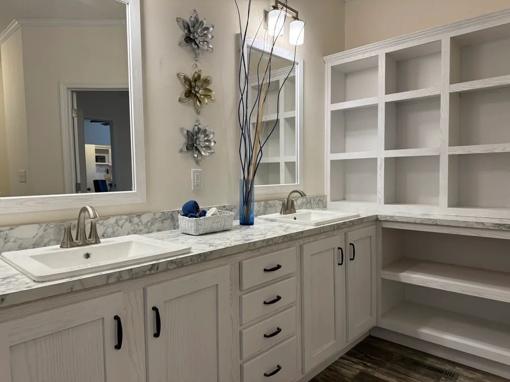 Double Sinks With Tons of Storage! 