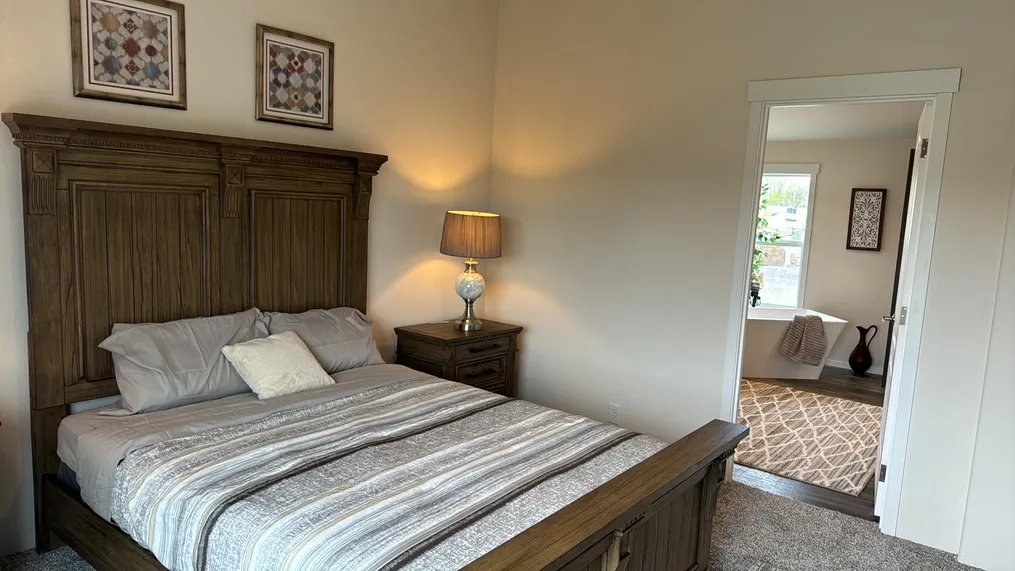 Really nice primary living area.