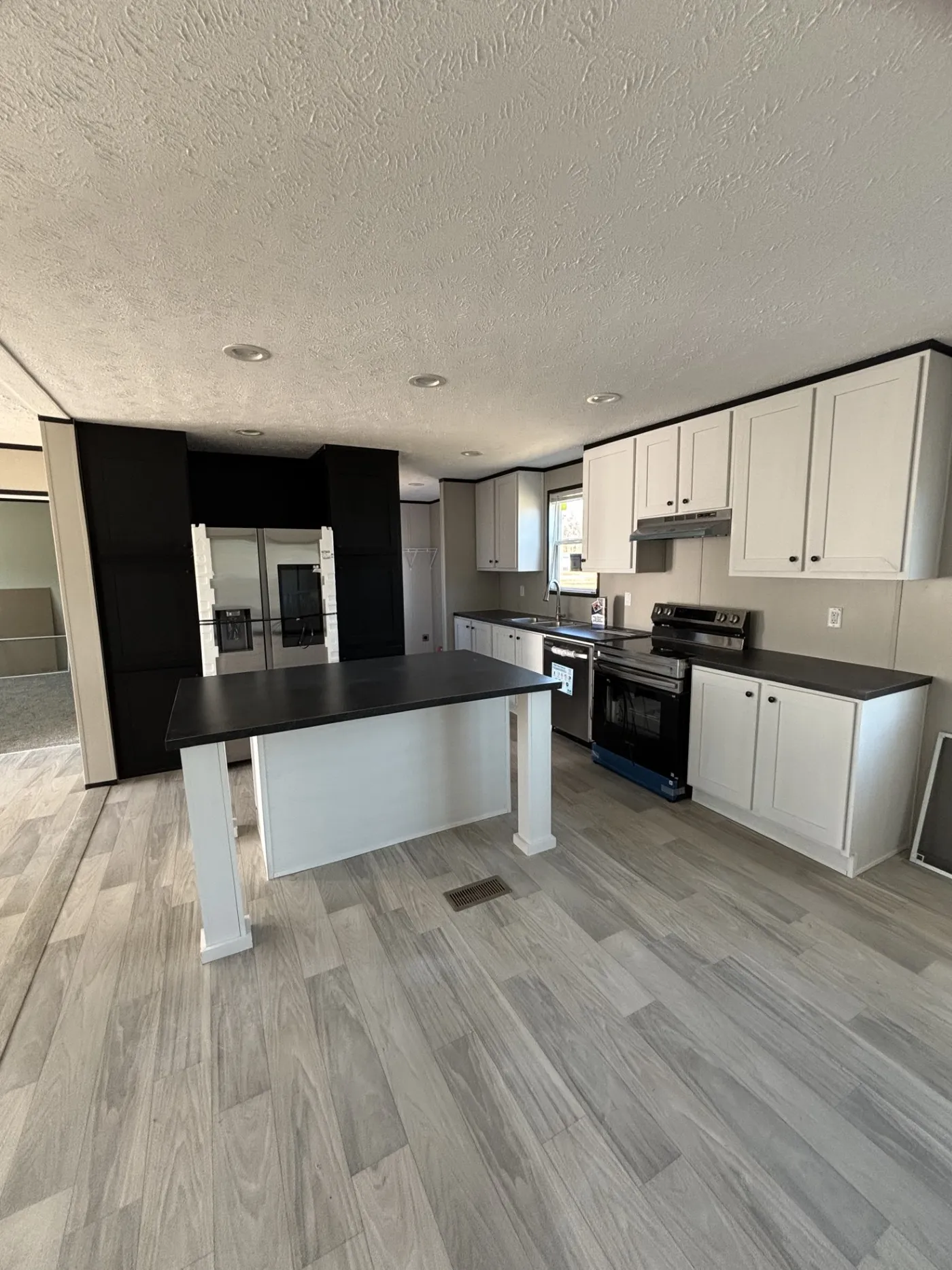 Check out the Samsung side by side touch screen refrigerator!