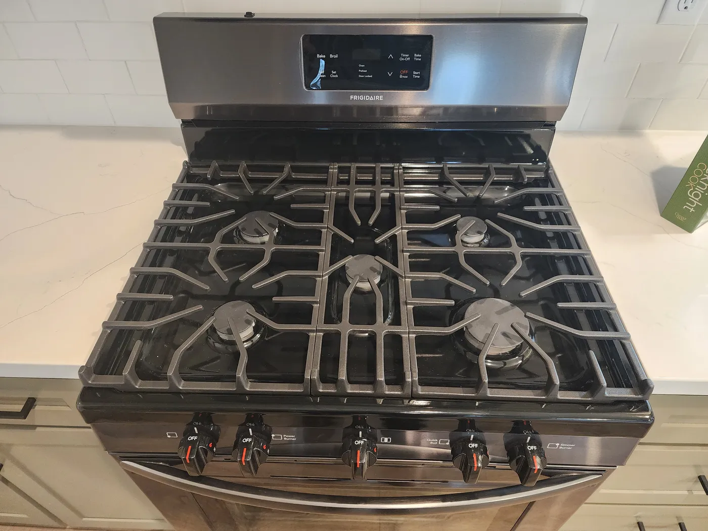 Gas range included Energy Star rated appliances