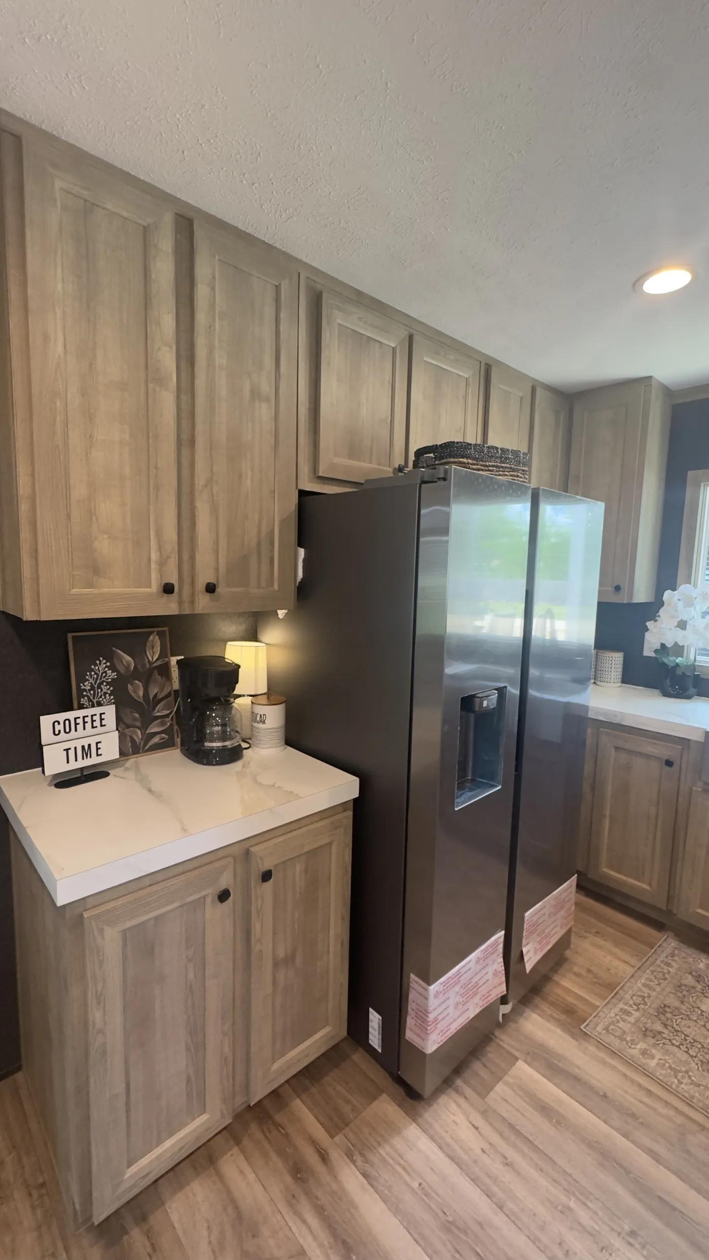 Double door fridge with Ice maker