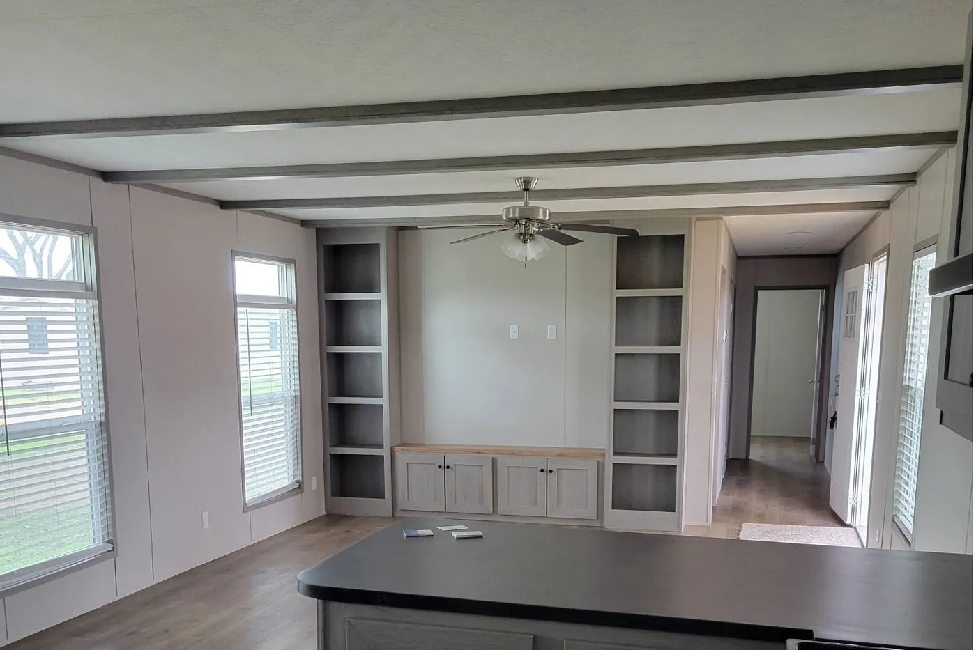 Built-in entertainment center