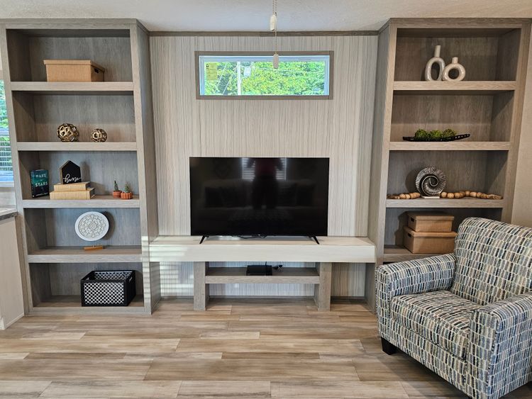 ENTERTAINMENT CENTER FOR DECOR, FAMILY PICTURES, AND YOUR TV!