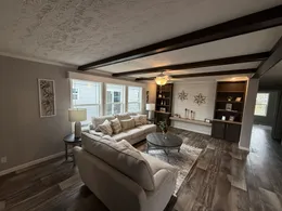 Spacious den, floated sheetrock throughout home