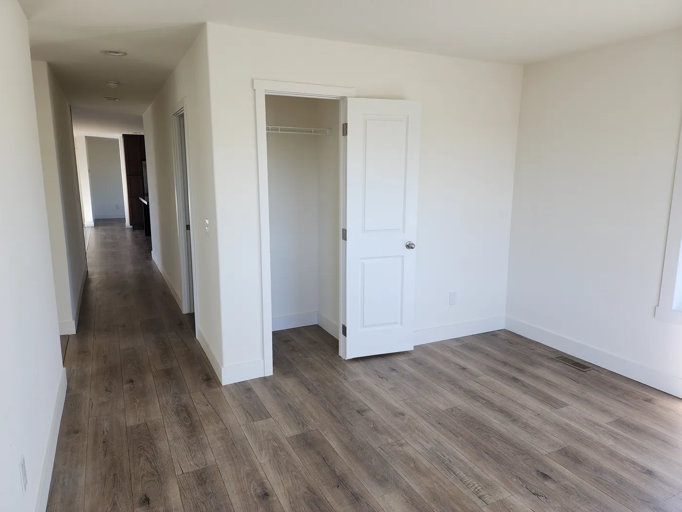 Two closets in Flex space