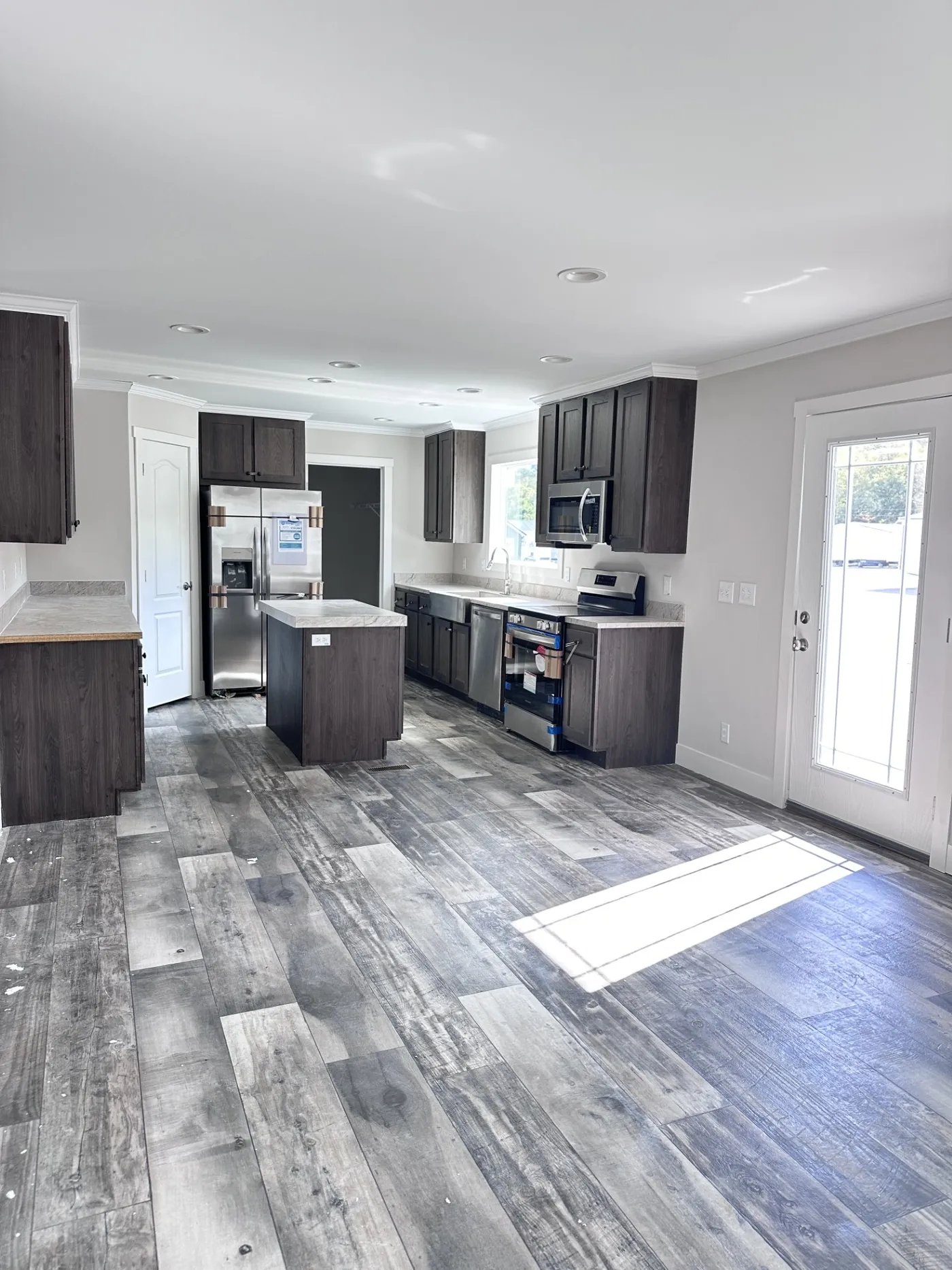 Room for Dining table in this huge kitchen