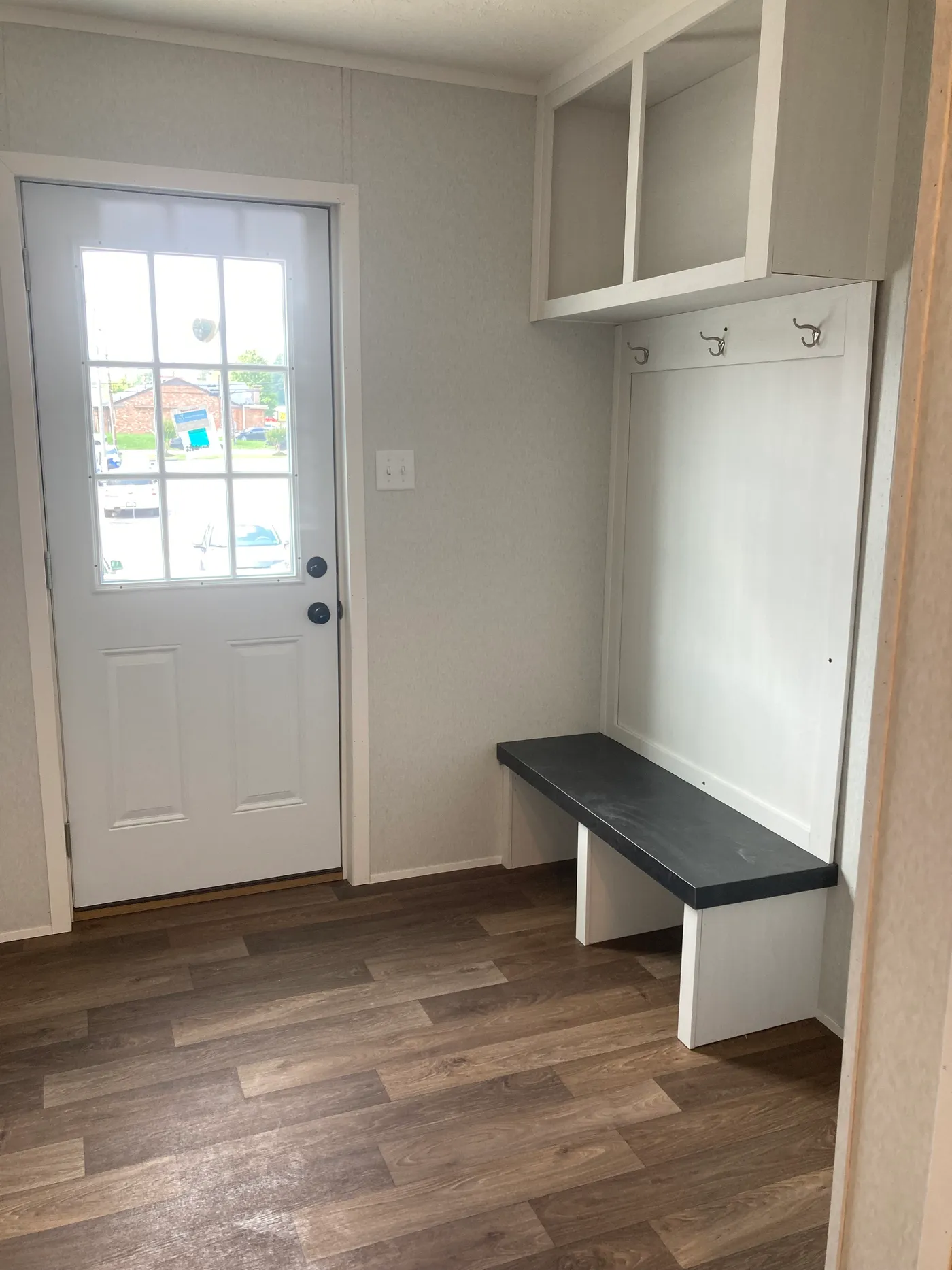 With storage!