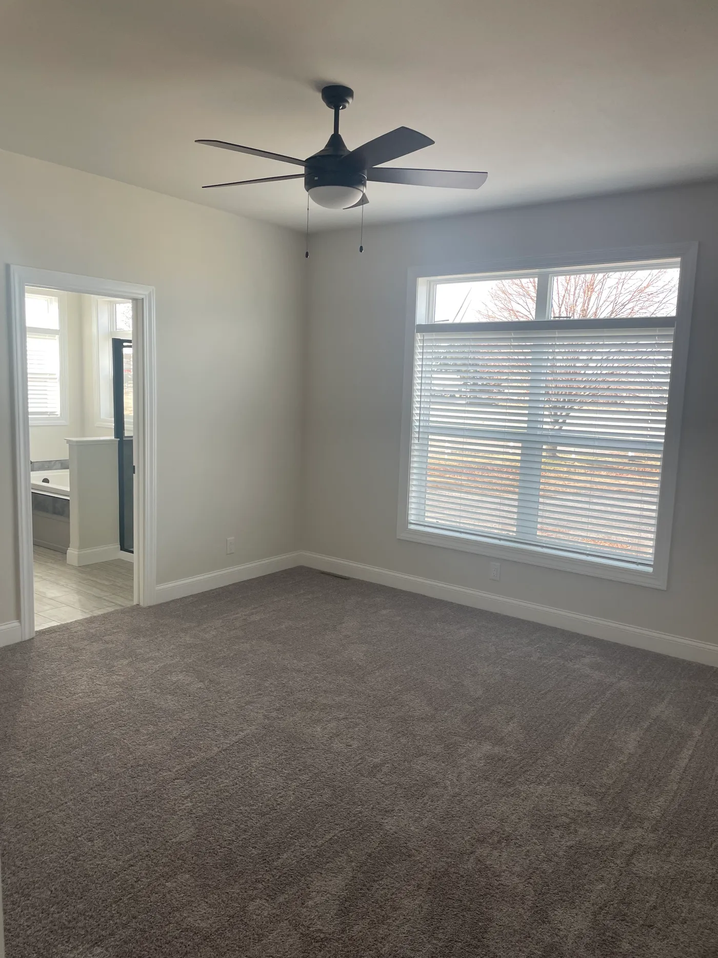This spacious retreat with large walk-in closet and spa-like bathroom!