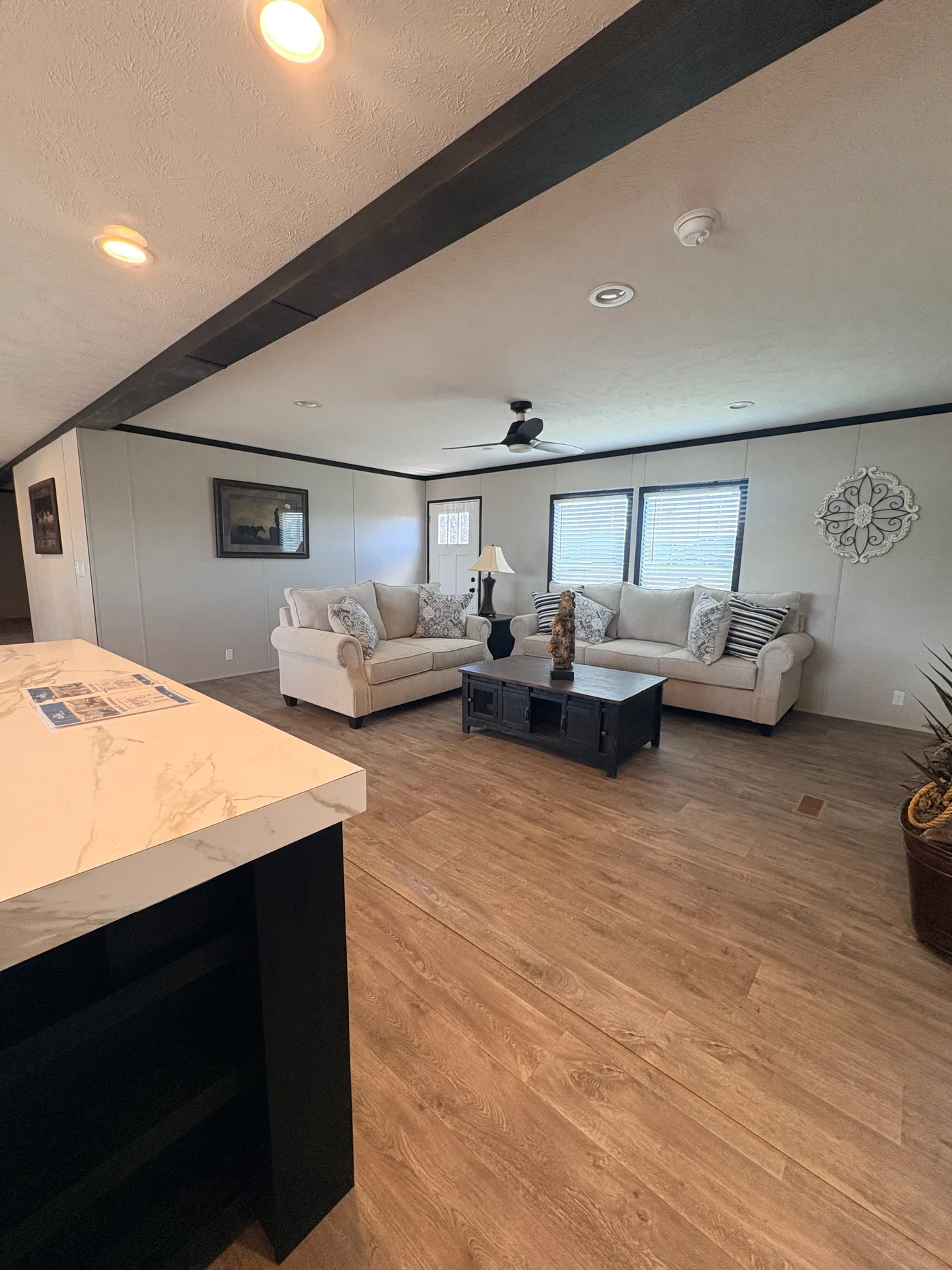 Open concept living