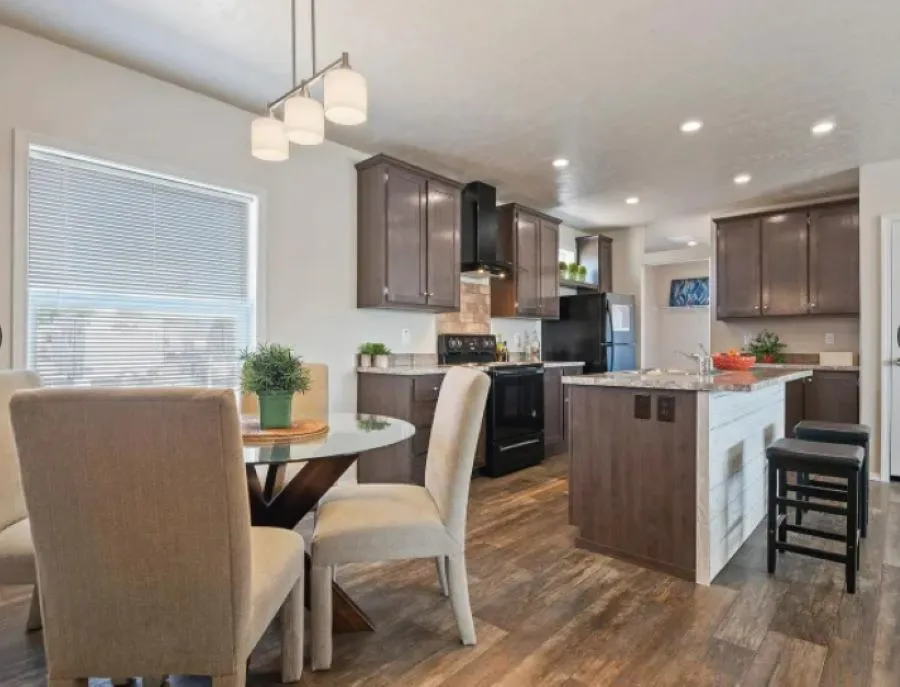 Plenty of space in an open floor plan.
