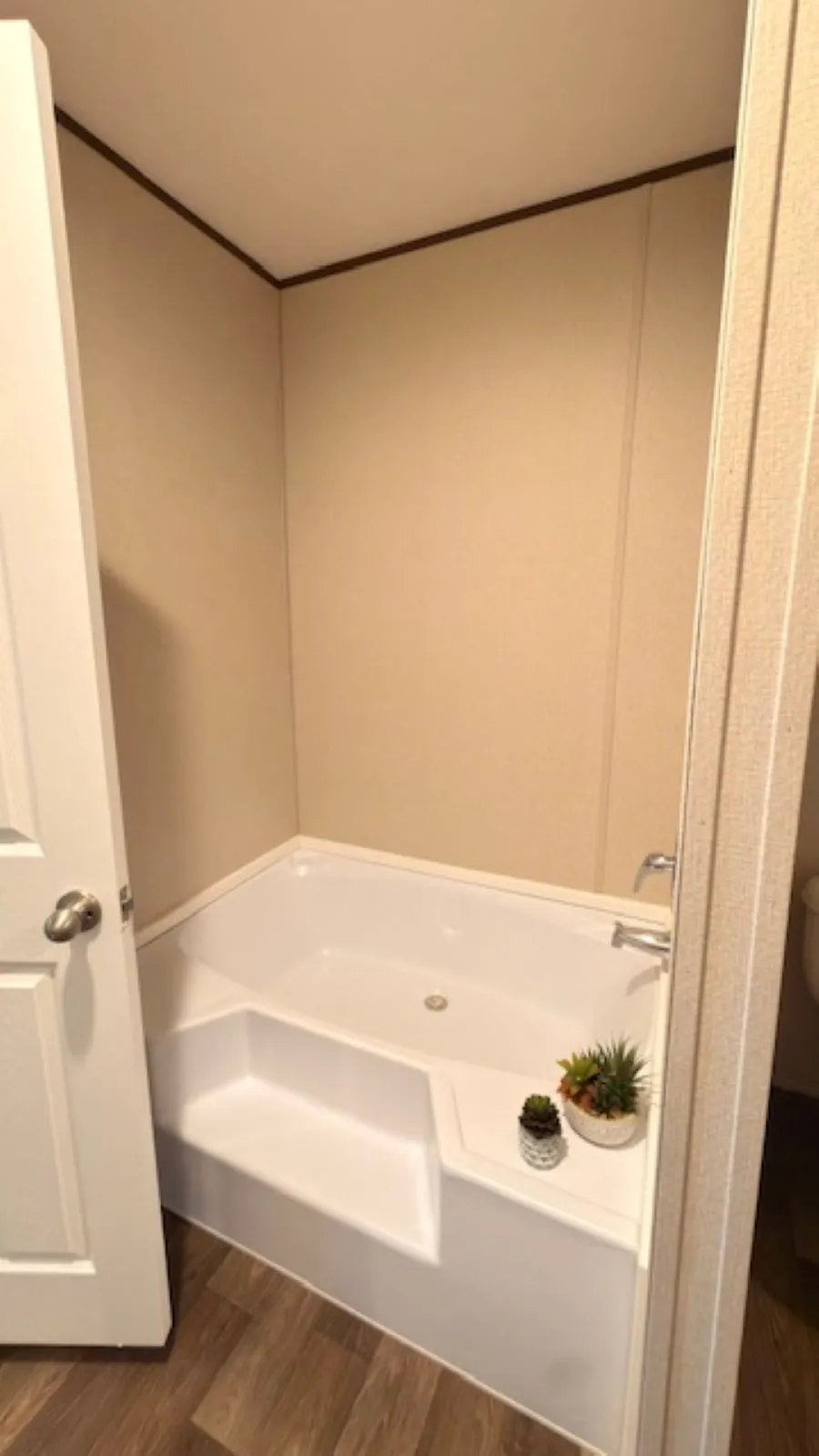 Primary bathroom tub