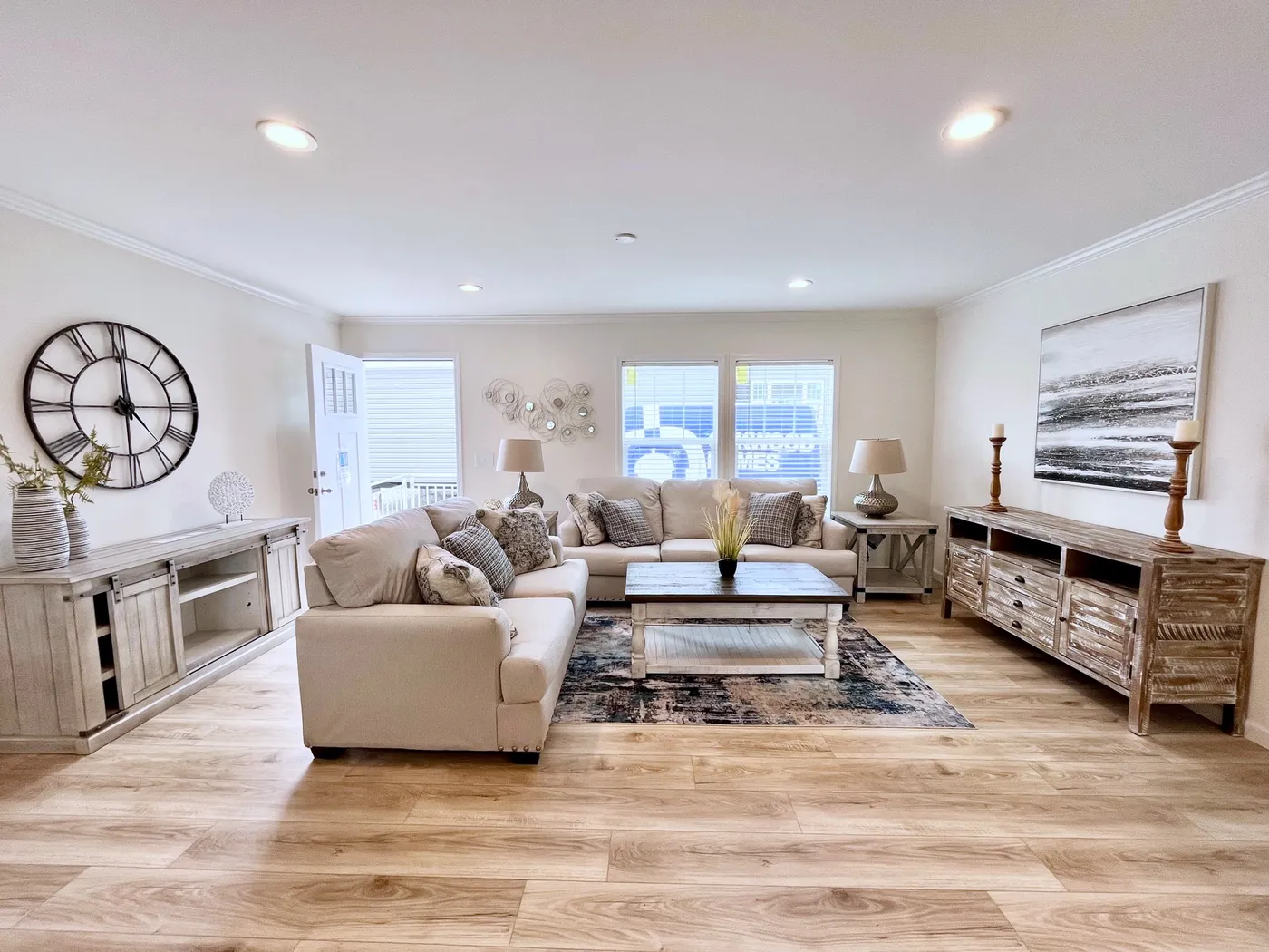Open floor plan