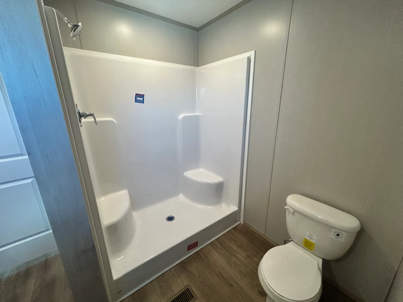 Full walk in shower in the main bathroom. 