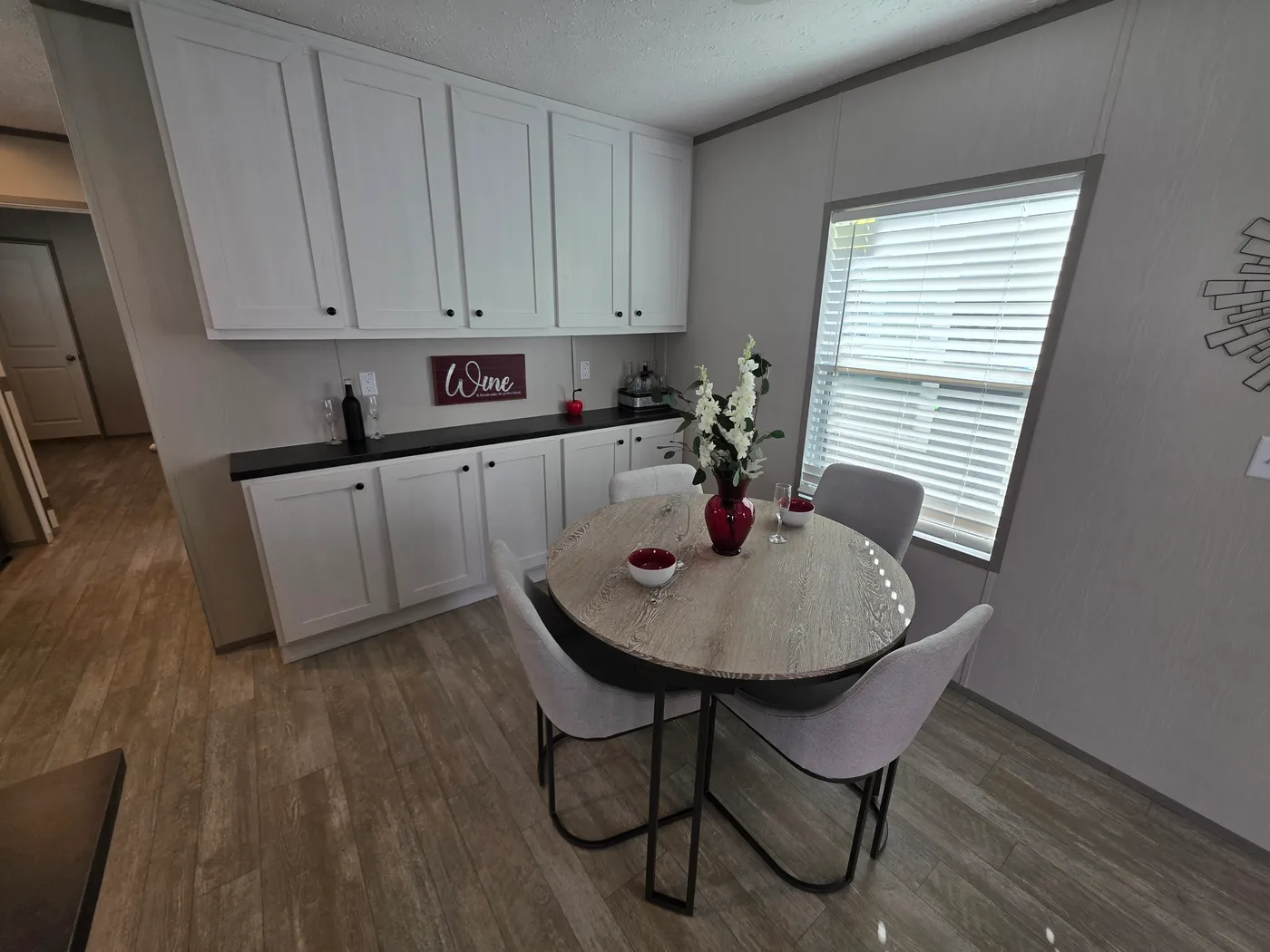 with Optional cabinets