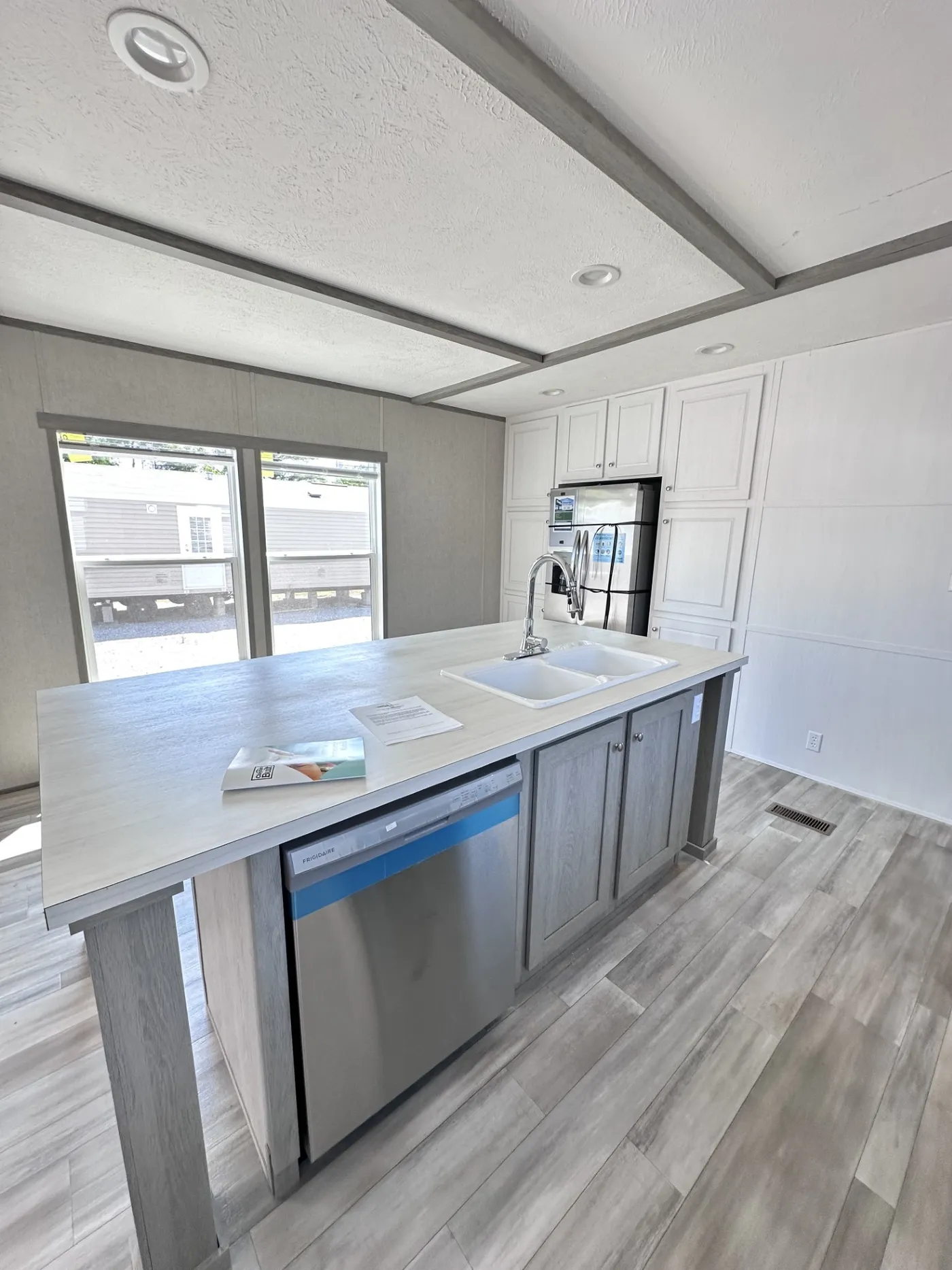 Sink & Dishwasher in Island