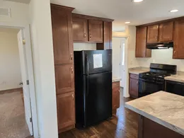 Refrigerator and side pantry cabinets