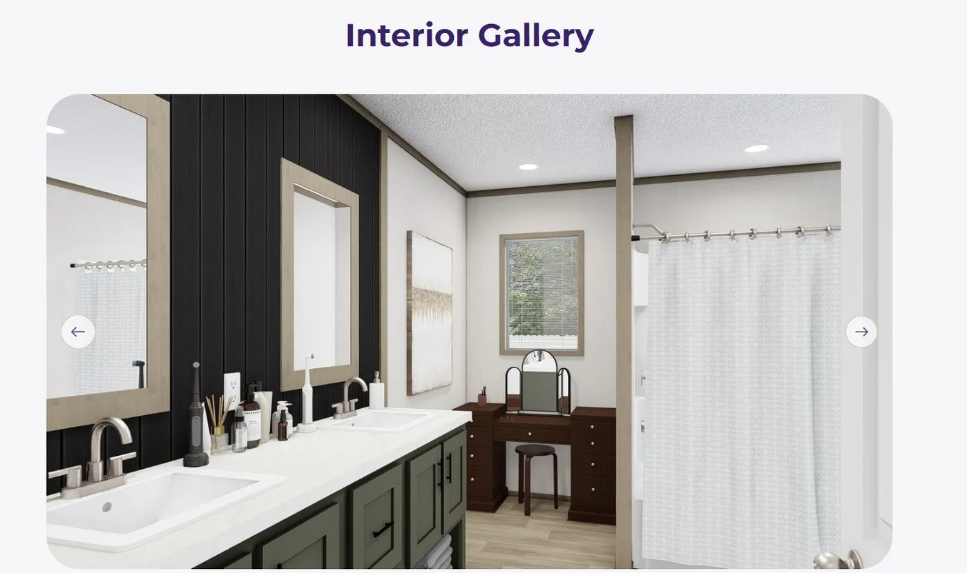 Spacious Primary Bathroom