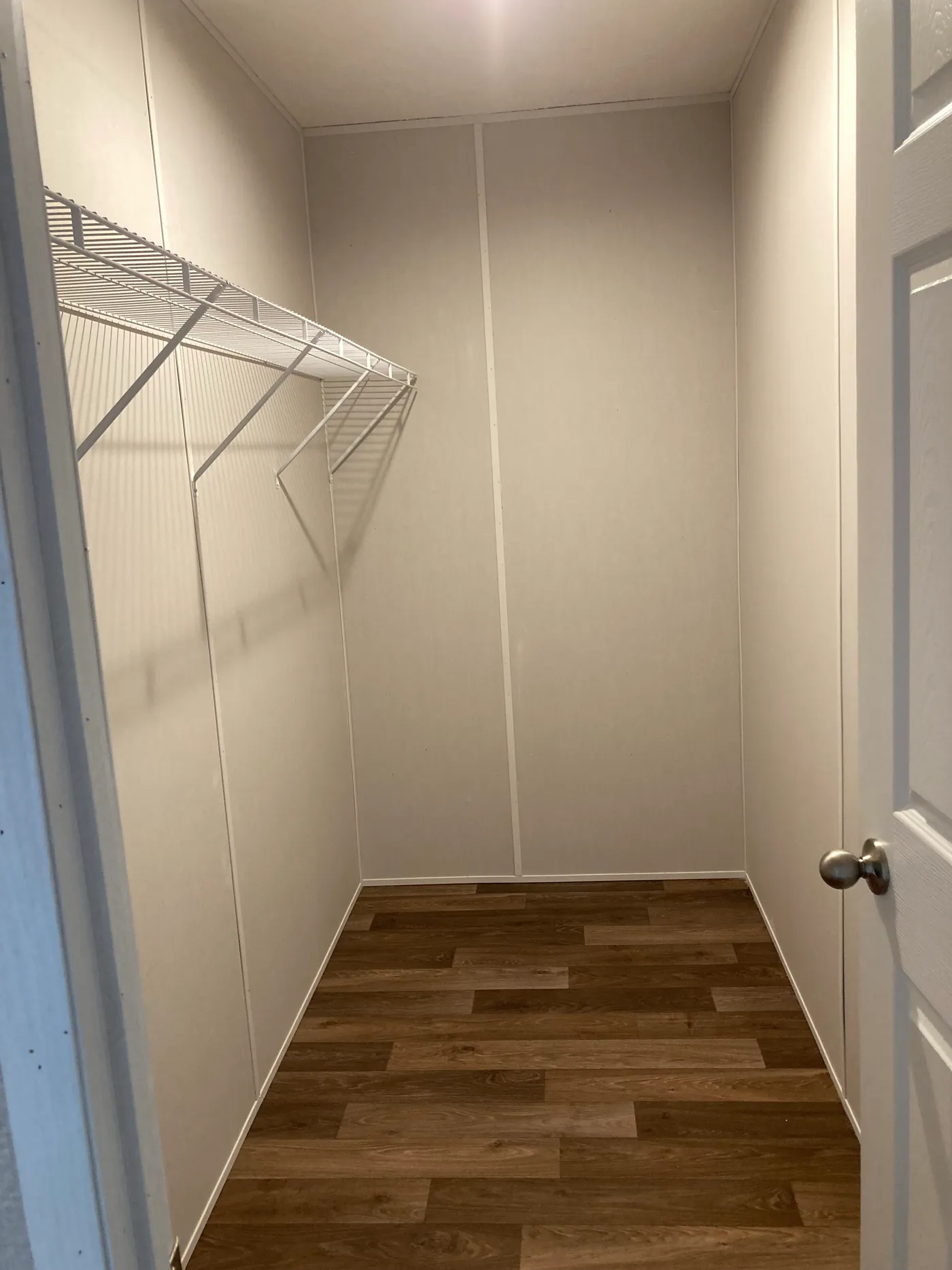 Walk-in master closet!