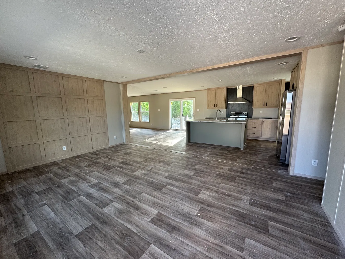 Great big open floor plan!