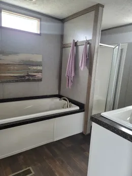 Separate tub and shower!
