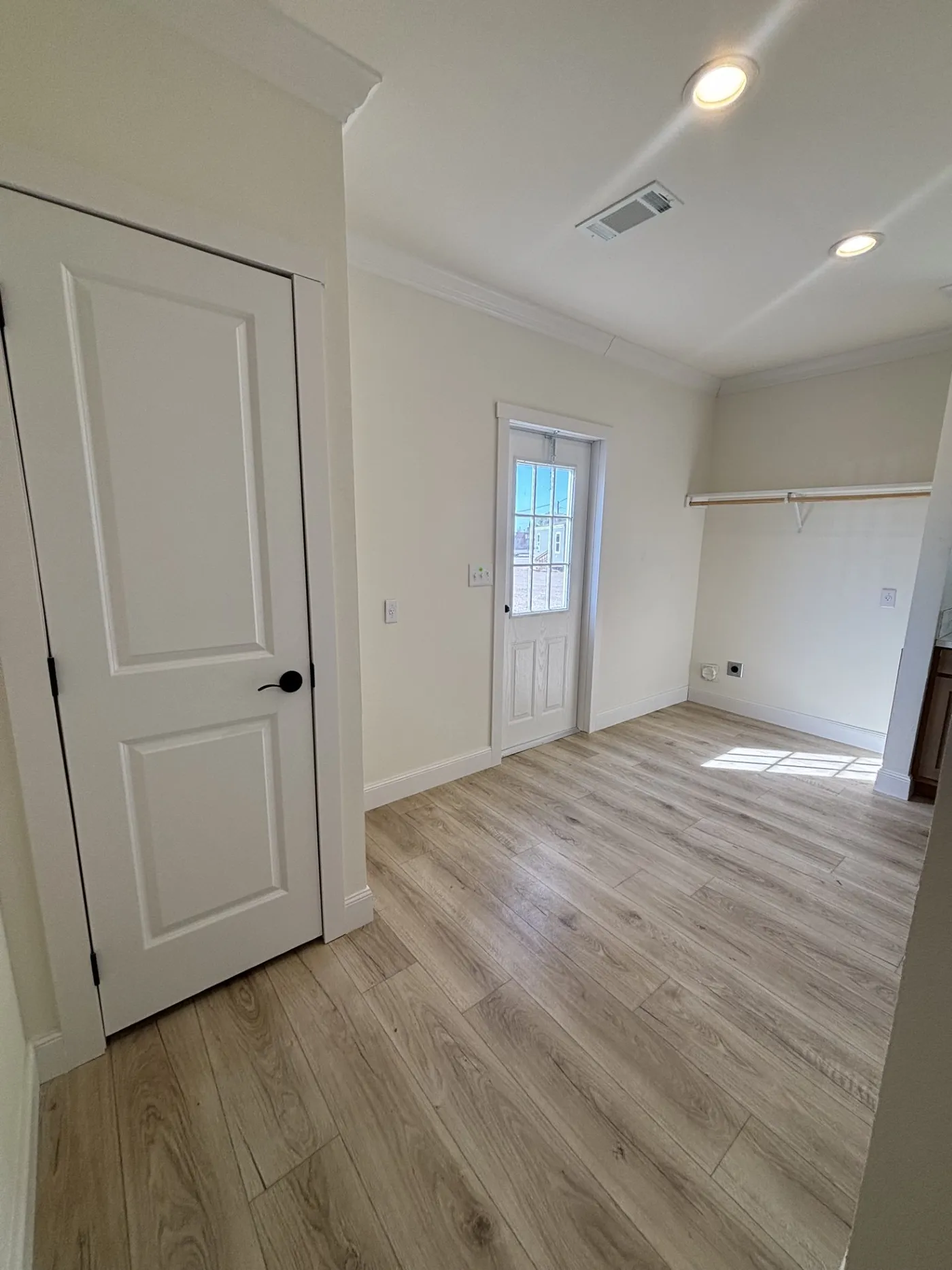 Hallway Closet / Back Door