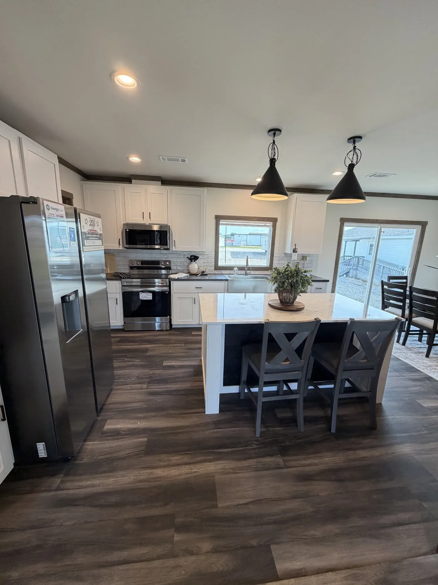 Beautiful Kitchen with that Gorgeous Quartz Island