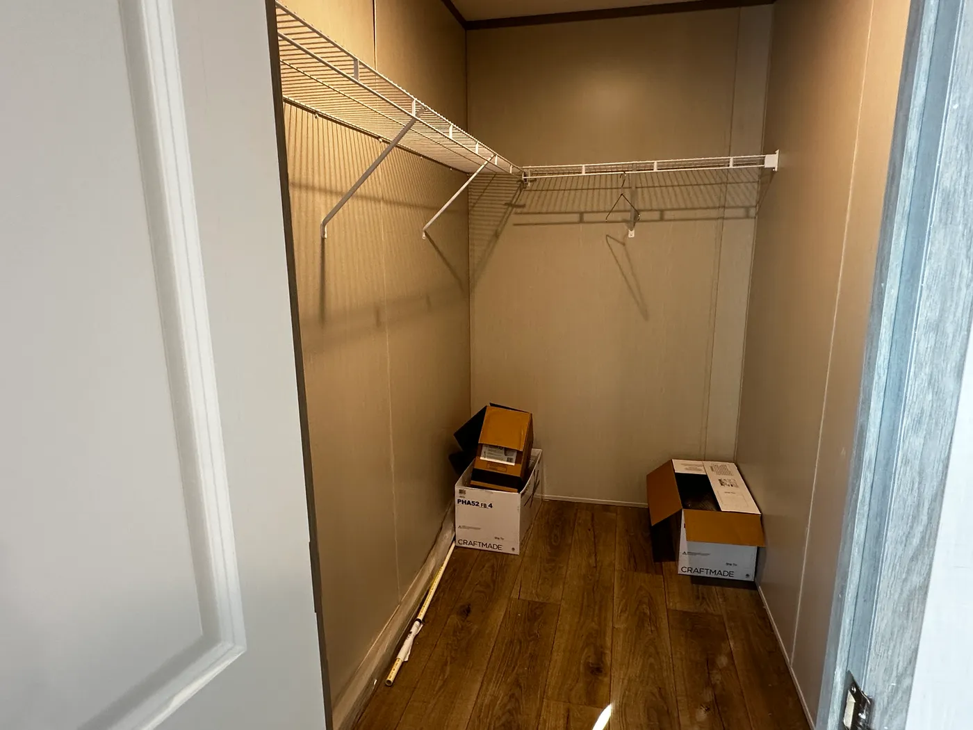 Affordable luxury meets modern comfort in this 3 bedroom, 2 bathroom manufactured home designed for spacious living and energy efficiency. The open-concept layout features a stylish kitchen with stainless steel appliances and a large walk-in pantry for extra storage. The private primary suite includes a generous walk-in closet and a relaxing retreat feel. Enjoy improved comfort with ceiling air vents for better airflow and temperature control throughout the home. This energy-efficient home offer