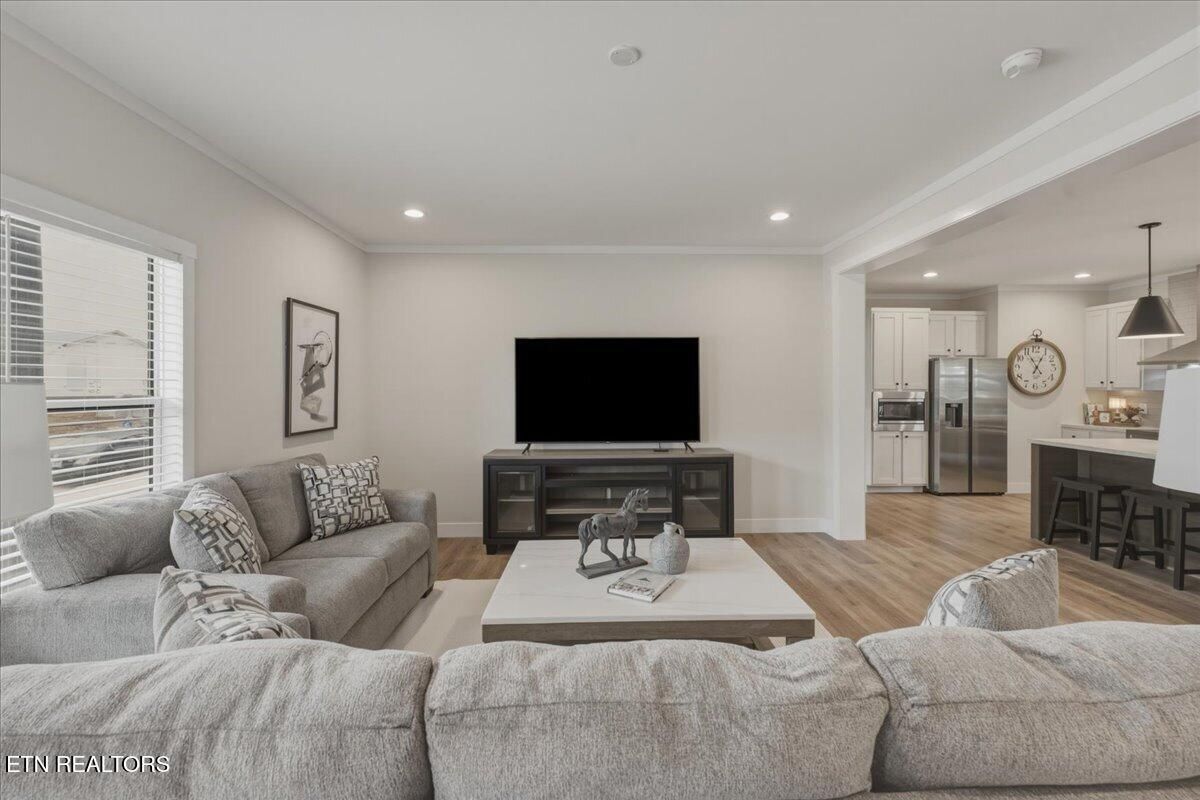 Open concept design.
