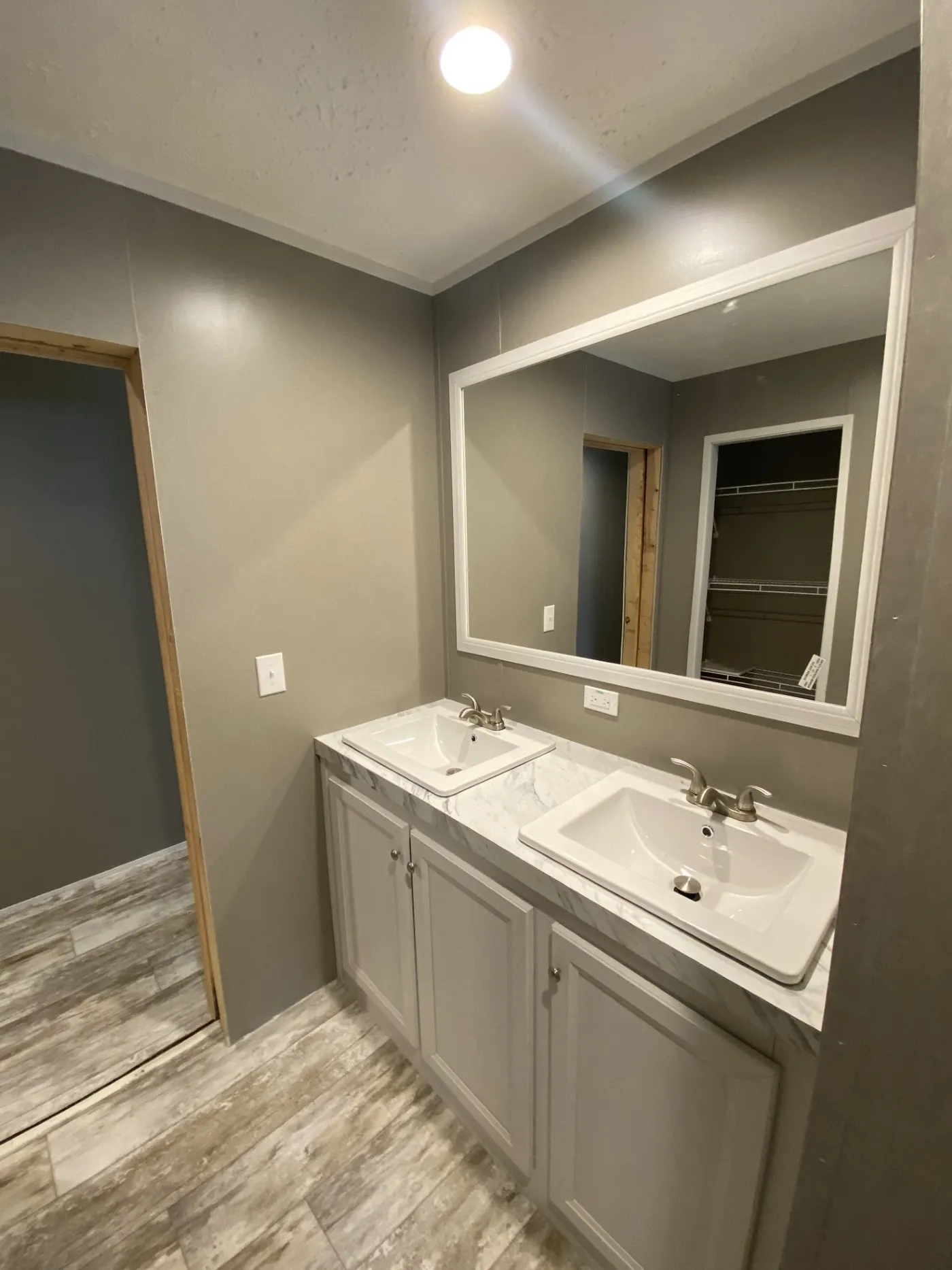 Double Vanity Sink