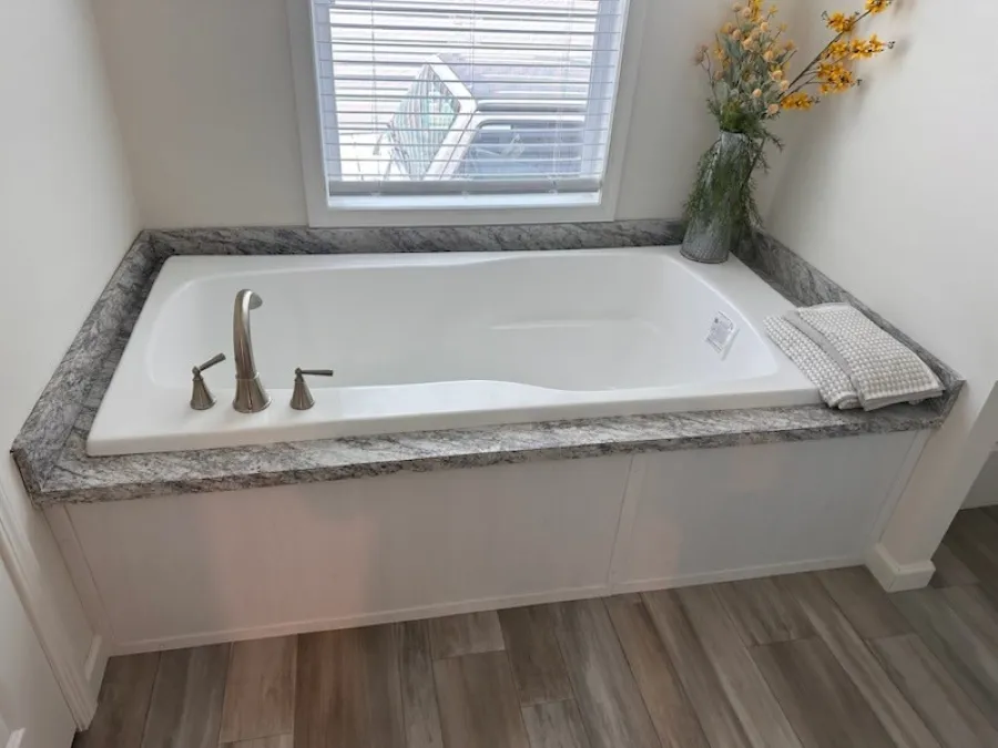 72" Drop in tub