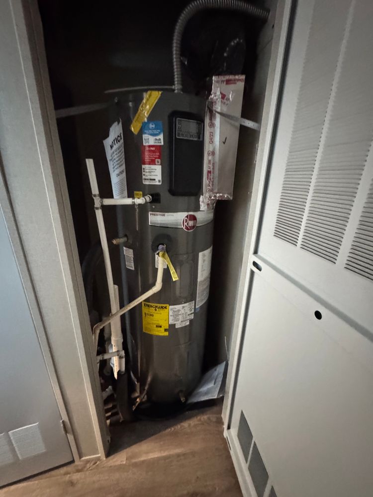 Upgraded water heater