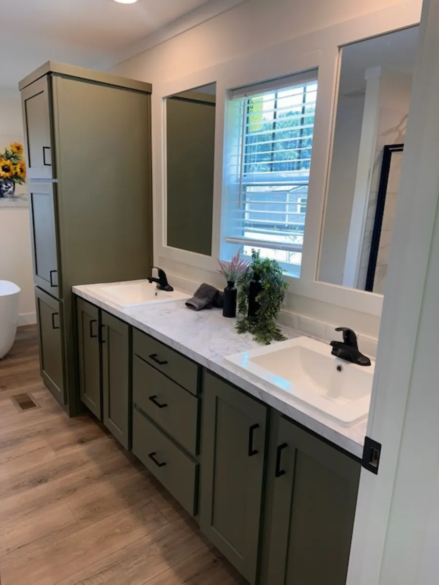Dual vanity