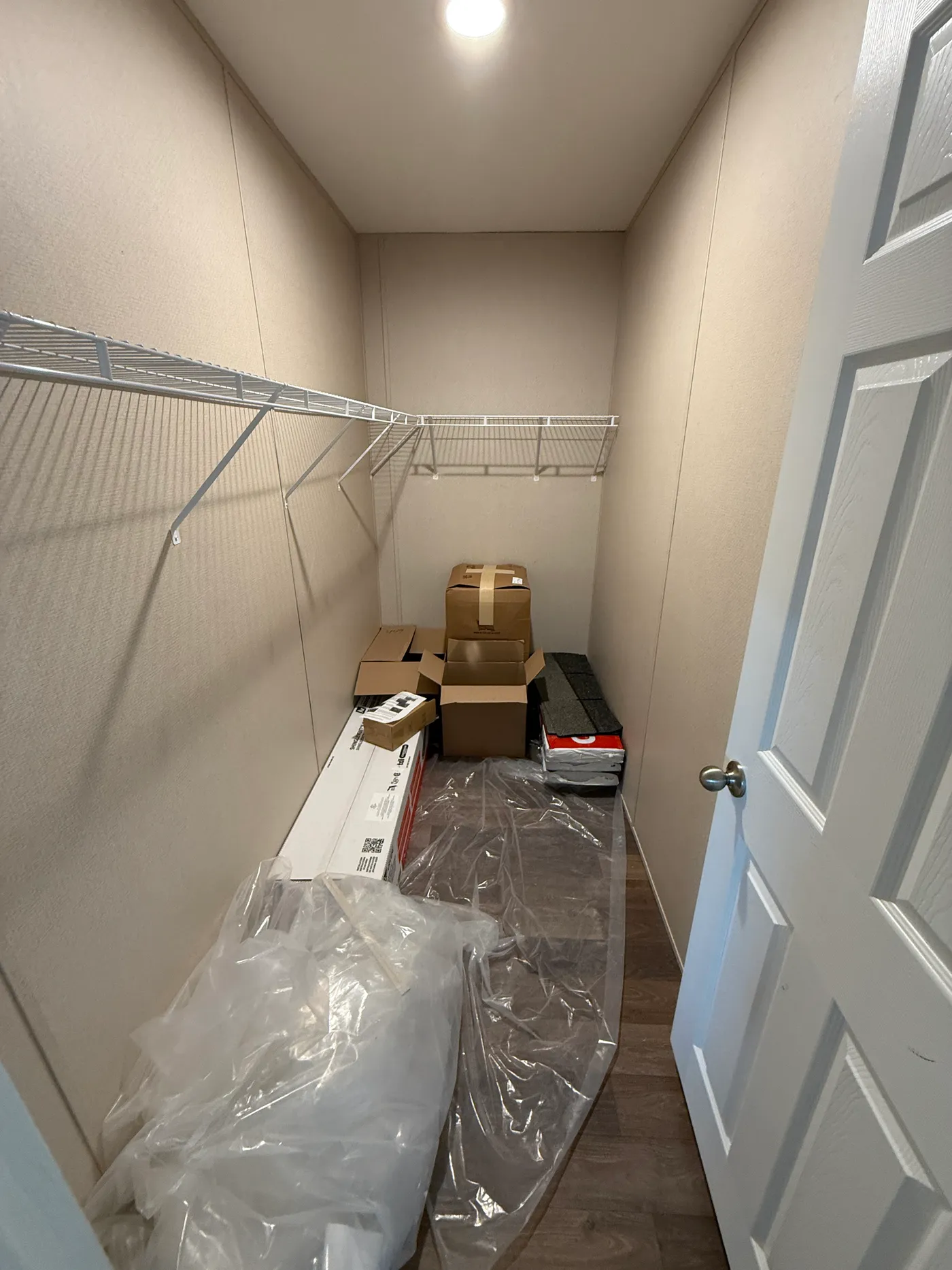 Huge closet!