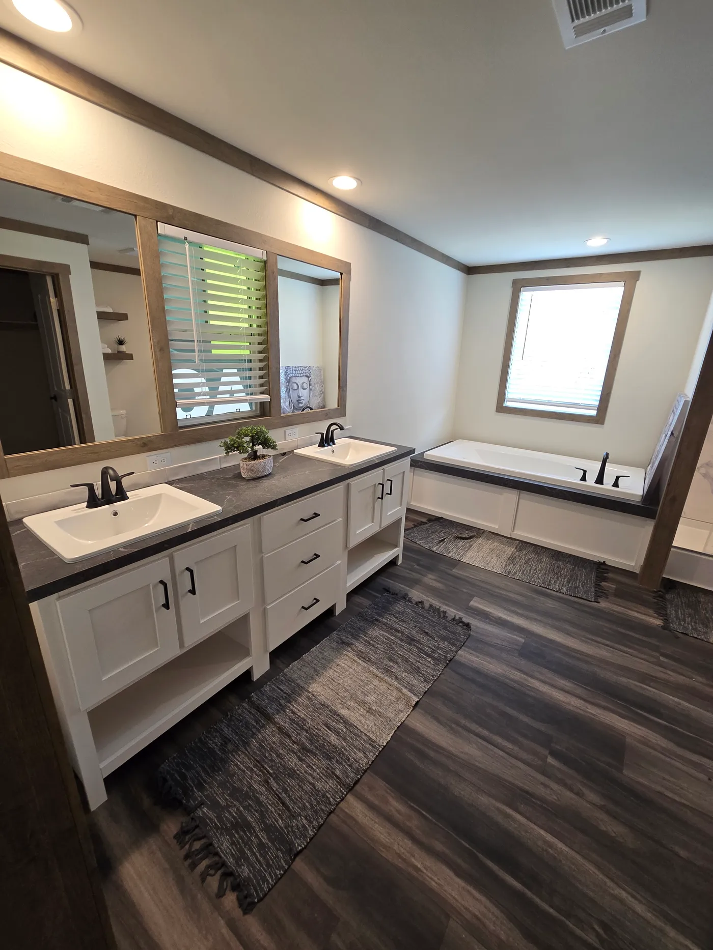 Upgraded Marble Shower Optional.