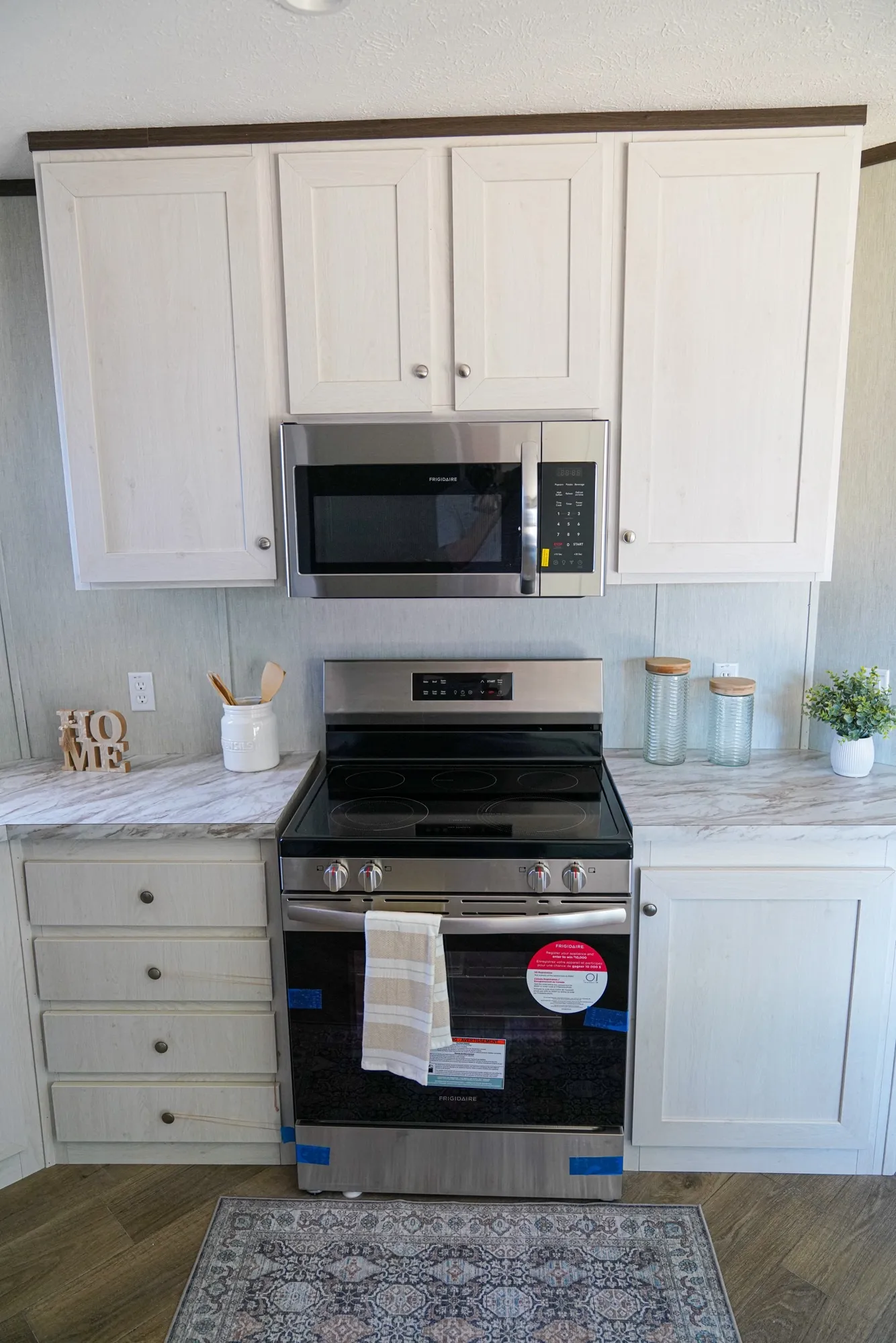 Microwave over the Stove