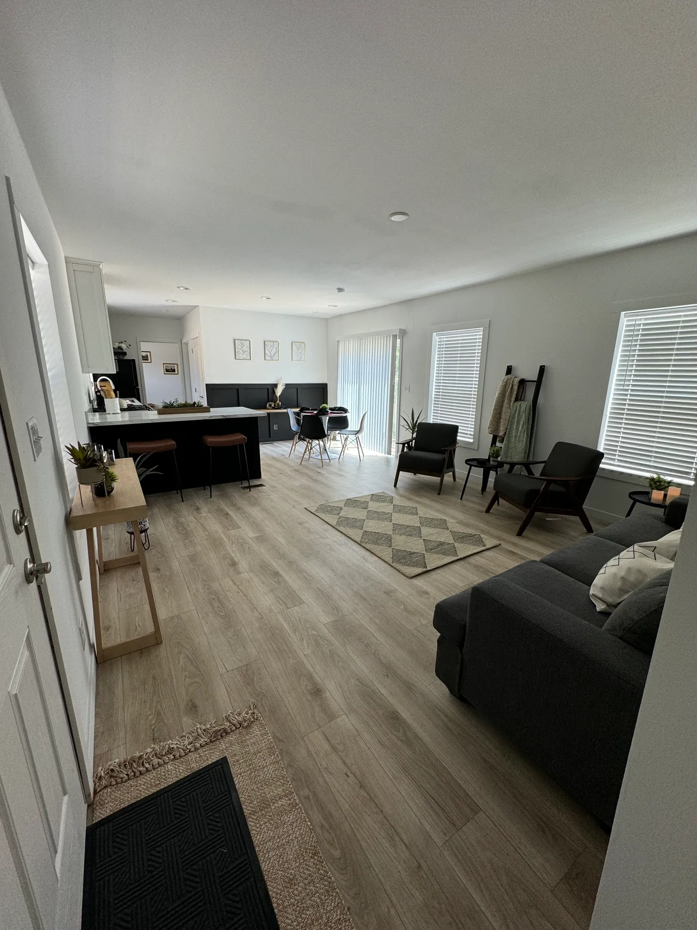 Open floor plan 