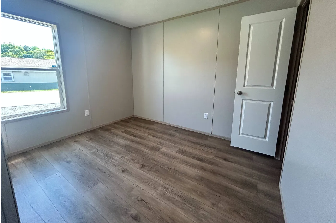 A view of the other guest bedroom. 