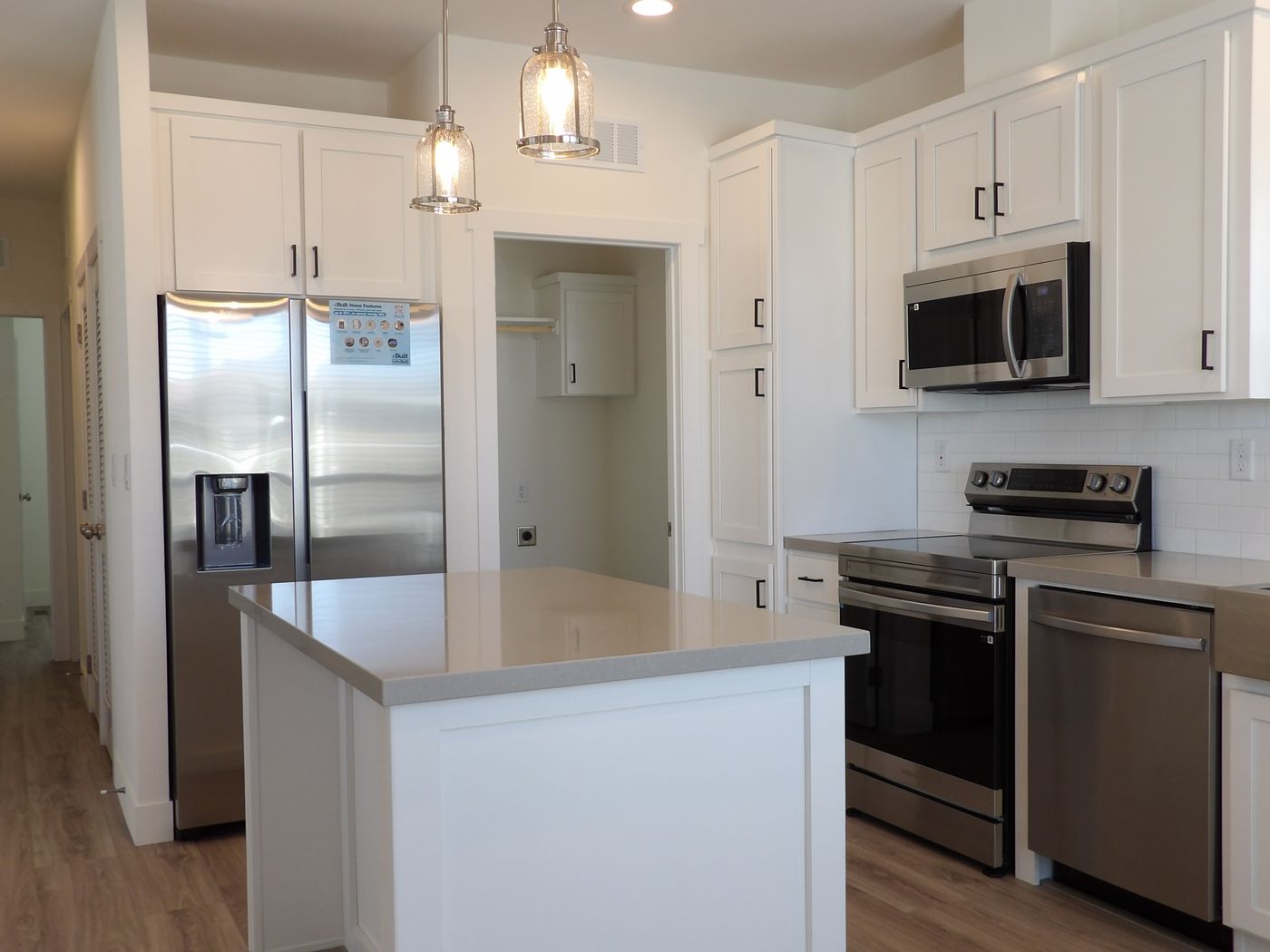 Island and Fridge