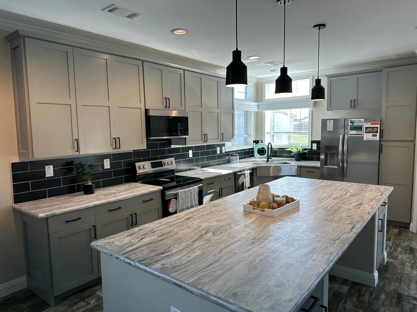 Kitchen with Monster Island