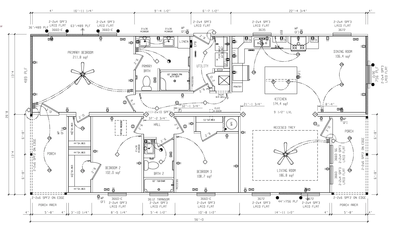 122  Bellamy Road - 3 Bedroom Home in Brooks Cove floorplan image