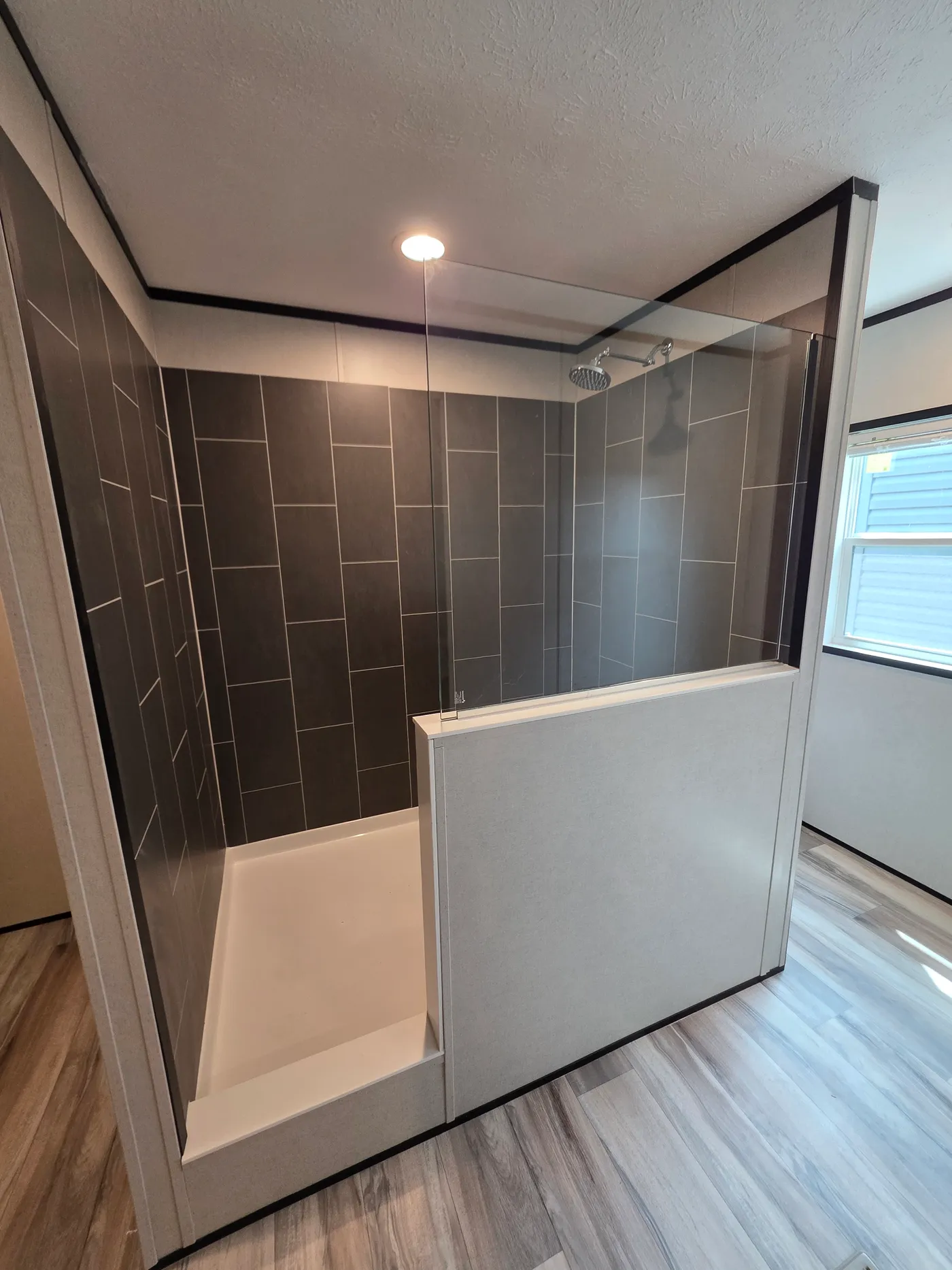 Tile Walk-In Shower