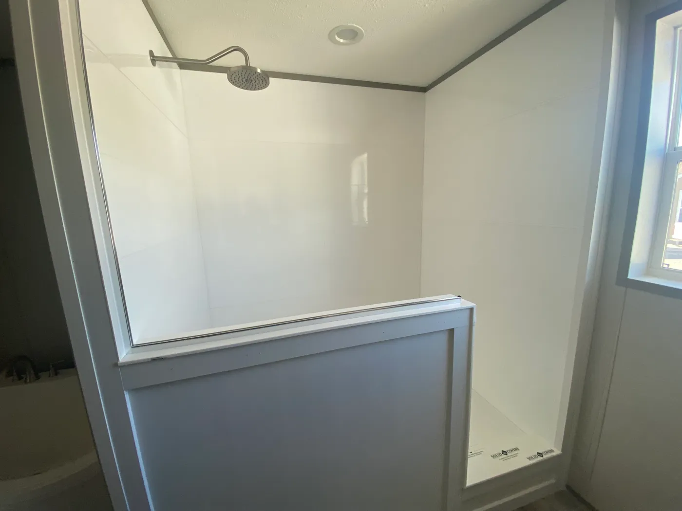 72” Tile Shower