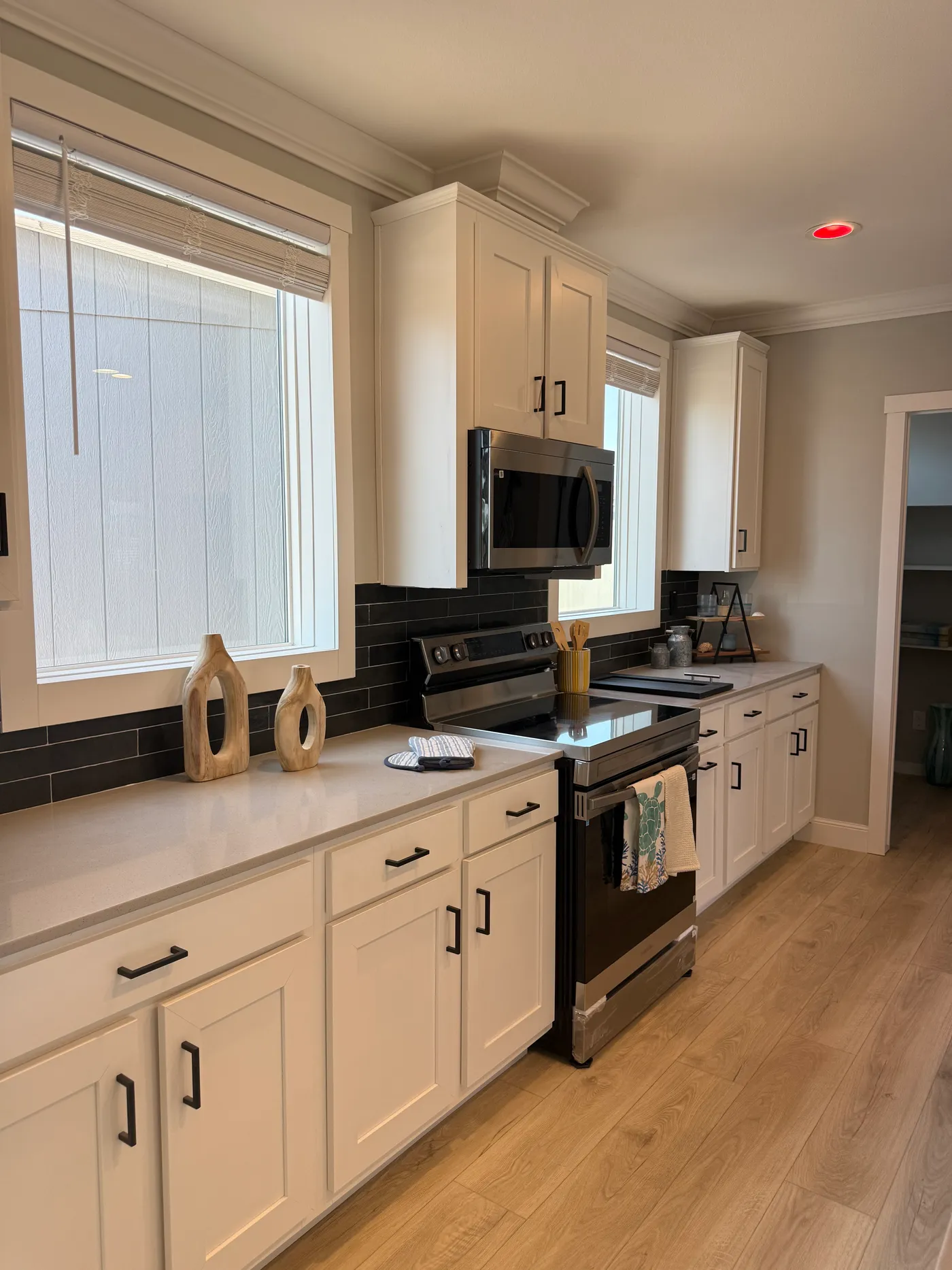 Upgraded Stainless Steel Appliances
