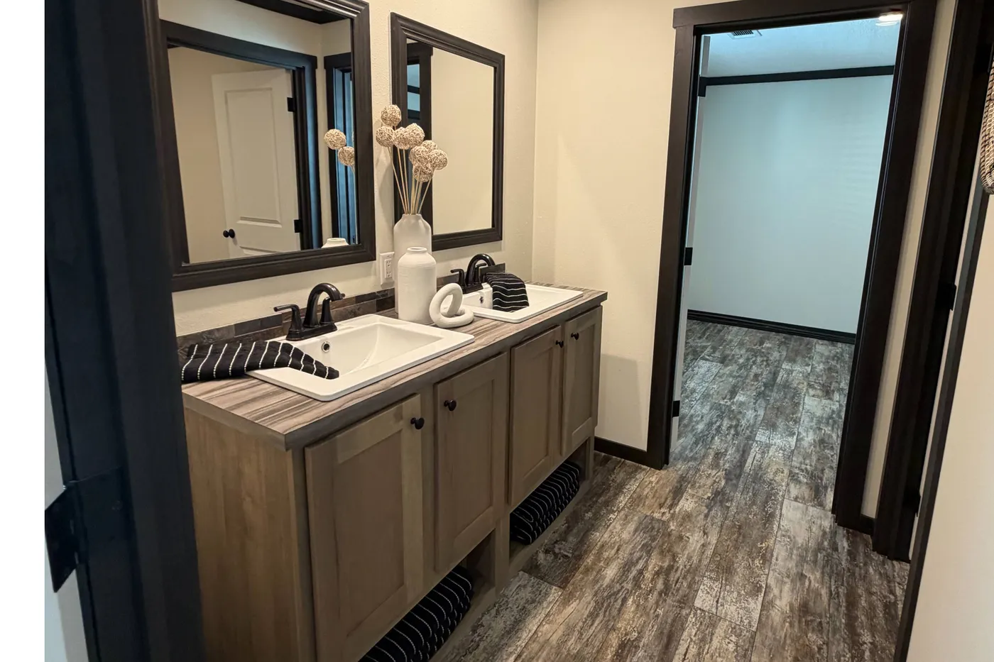 3rd bath with separate sink area!