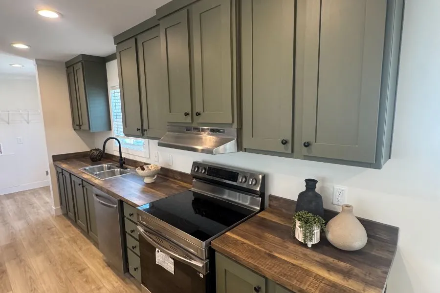Stove/dishwasher included/countertop space