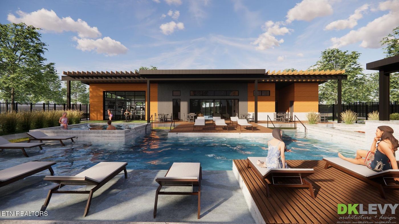 The Clubhouse, pool, pickleball courts, and paved walks are all part of the Citico lifestyle.