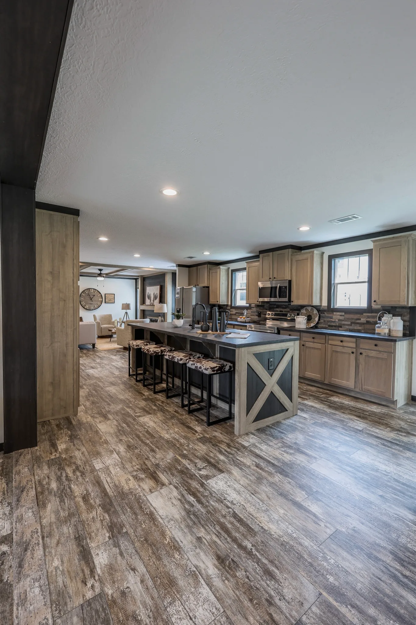kitchen view from main living area