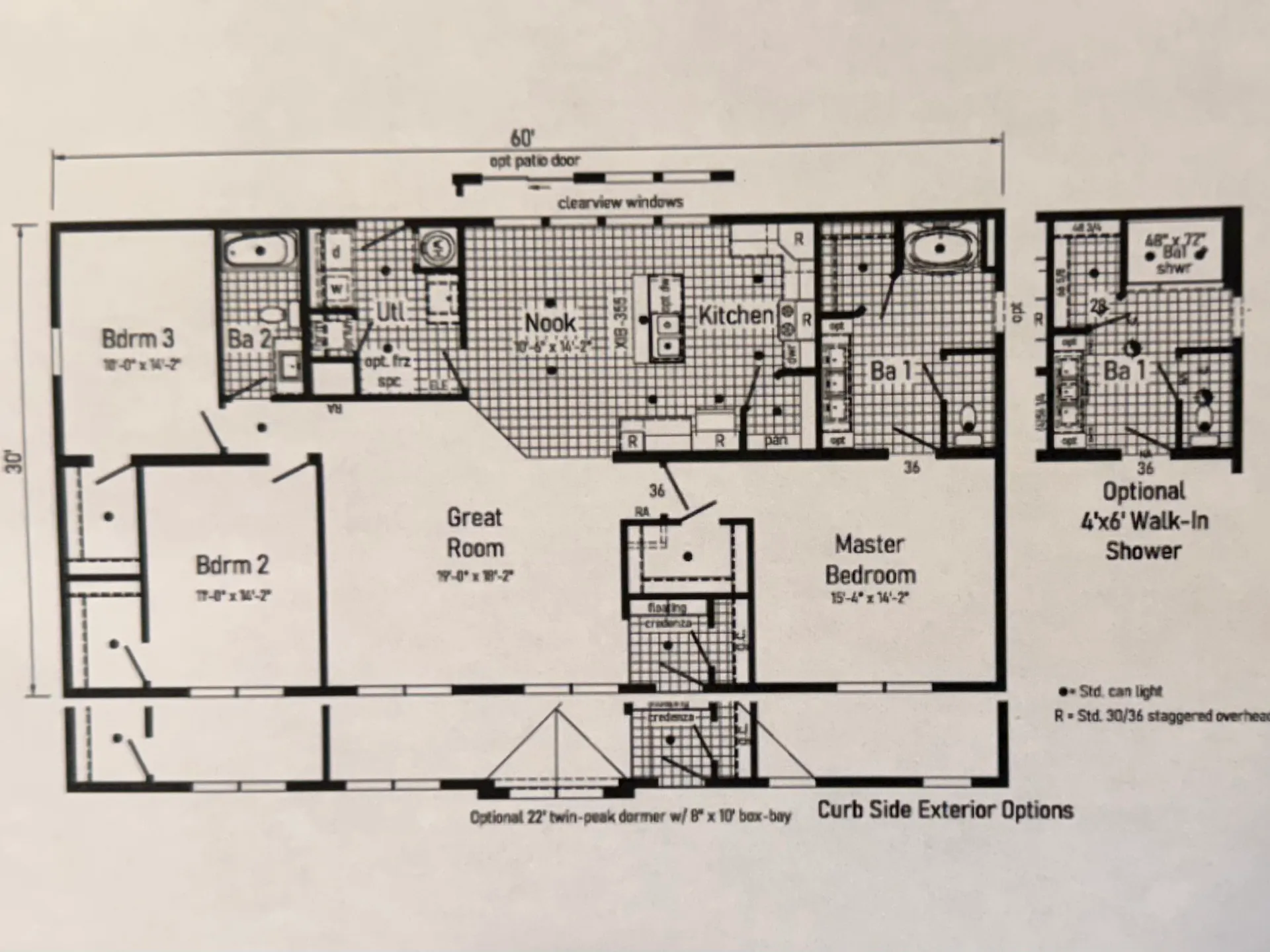 112 Zula Circle, Starr, SC  Blue Ridge LTD Modular Flooplan